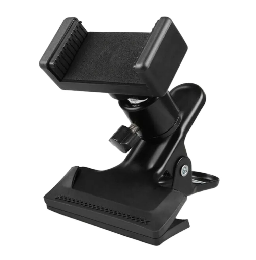 Guitar Phone Mount — Clip-On Stand for Sheet Music & Video Recording