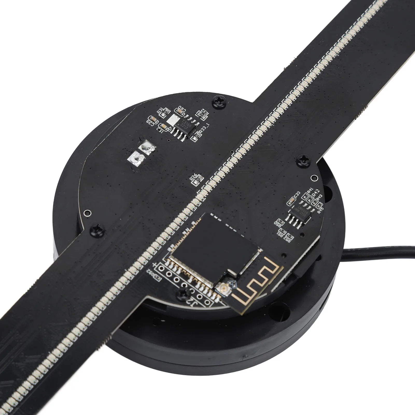 3D Hologram Fan — Floating LED Display for Home & Events