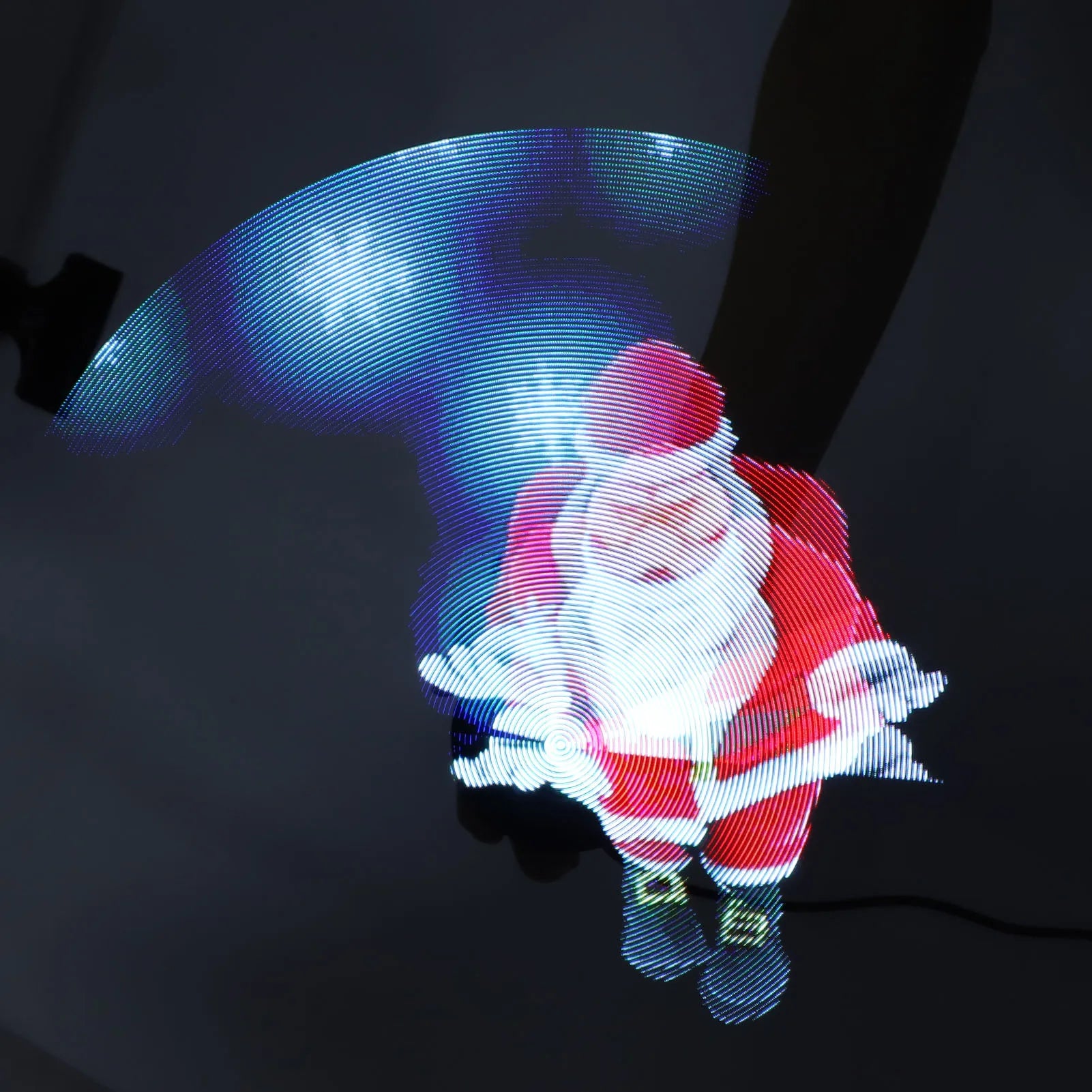 3D Hologram Fan — Floating LED Display for Home & Events